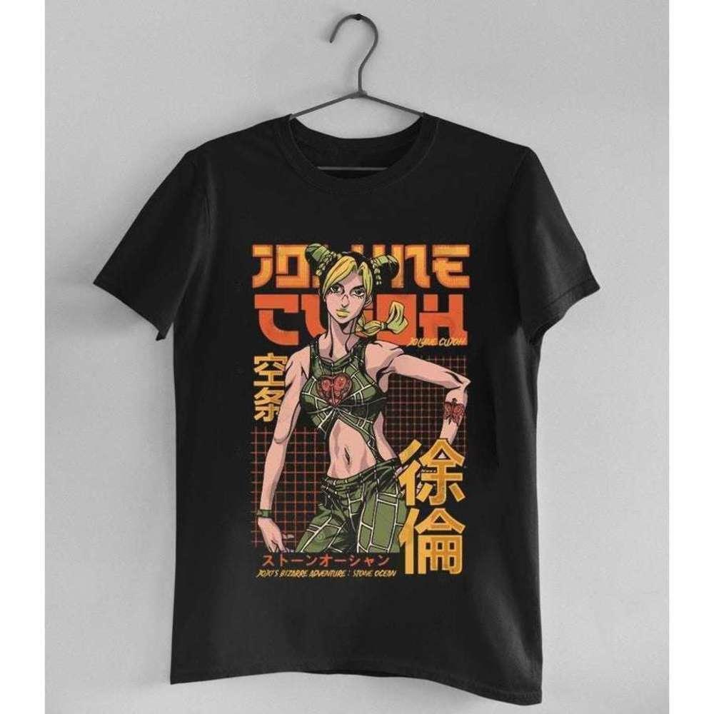 Jolyne Cujoh Anime Manga Retro Unisex Fan T Shirt